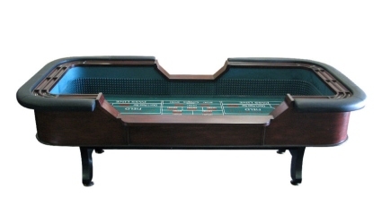 What are the dimensions of a craps table